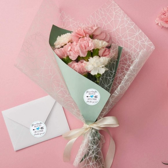 50 YOUR ORDER MADE MY DAY Stickers 1.5" - Picture 8 of 10